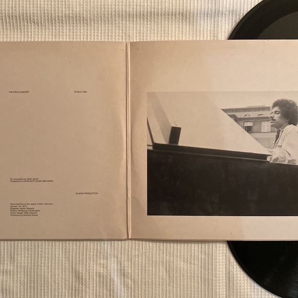 Vintage Vinyl Album KEITH JARRETT, THE KOLN CONCERT - Picture 2 of 3